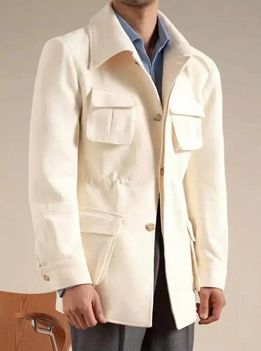 Vintage Chenille Hunting Jacket - Slim Fit Jacket by Italian Vega