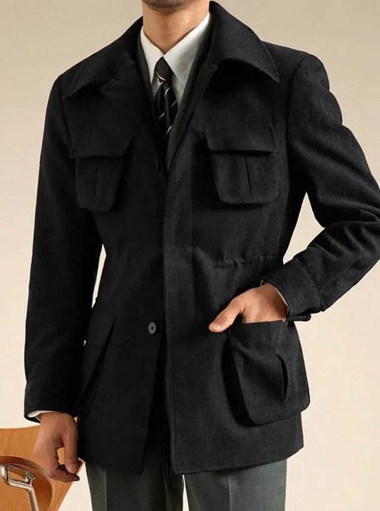 Vintage Chenille Hunting Jacket - Slim Fit Jacket by Italian Vega