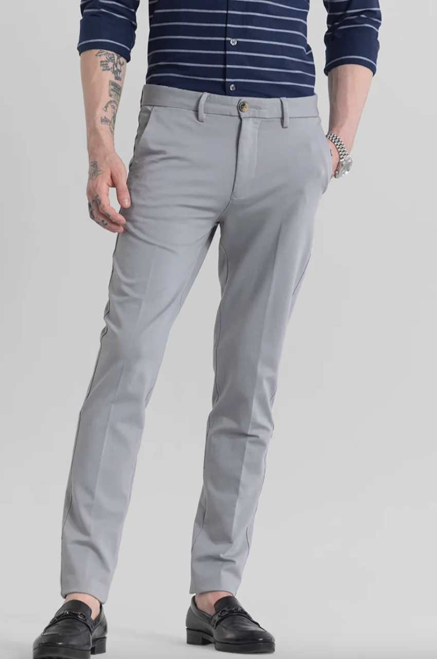 Flexi Casual High Stretch Trousers by Italian Vega