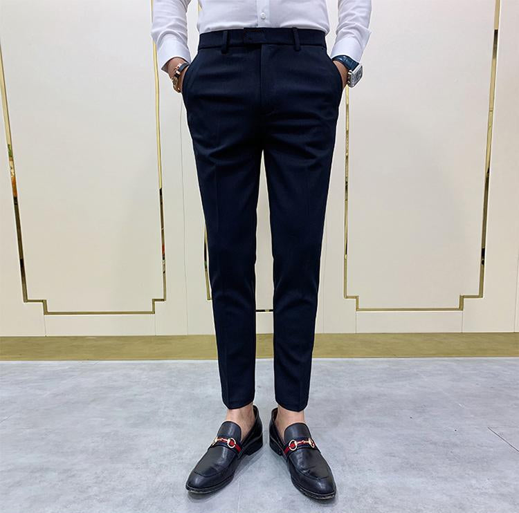 Italian Vega Royal Navy Trouser Slim Fit